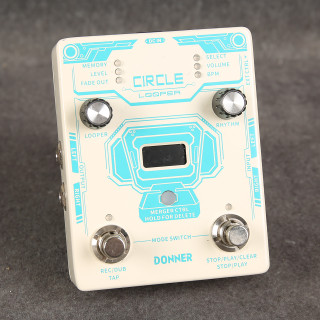 Donner Circle Looper FX Pedal - 2nd Hand